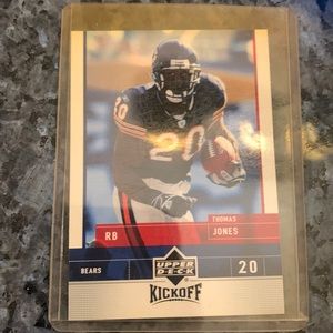 Thomas Jones football card